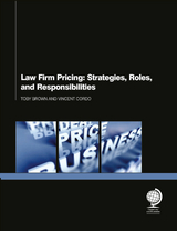 Law Firm Pricing -  Toby Brown,  Vincent Cordo