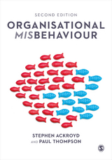 Organisational Misbehaviour - Stephen Ackroyd, Paul Thompson