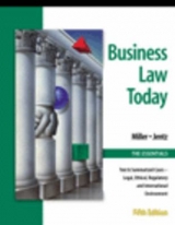 Business Law Today - Miller, Roger LeRoy; Jentz, Gaylord A.