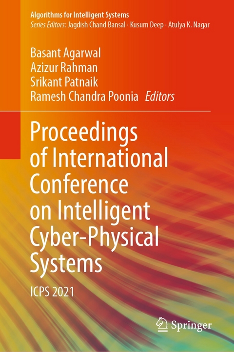 Proceedings of International Conference on Intelligent Cyber-Physical Systems - 