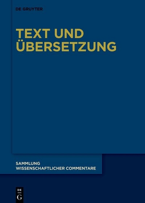 Text und Übersetzung