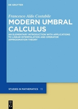 Modern Umbral Calculus - Francesco Aldo Costabile