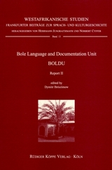 Bole Language and Documentation Unit BOLDU - 