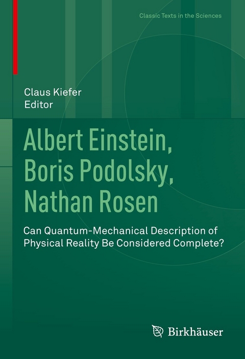 Albert Einstein, Boris Podolsky, Nathan Rosen - 