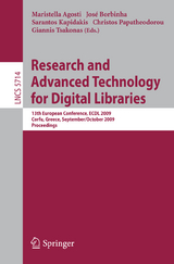 Research and Advanced Technology for Digital Libraries - 