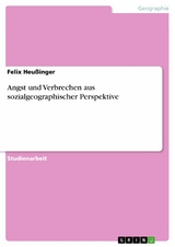 Angst und Verbrechen aus sozialgeographischer Perspektive -  Felix Heußinger