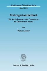 Vertragsstaatlichkeit. - Walter Leisner