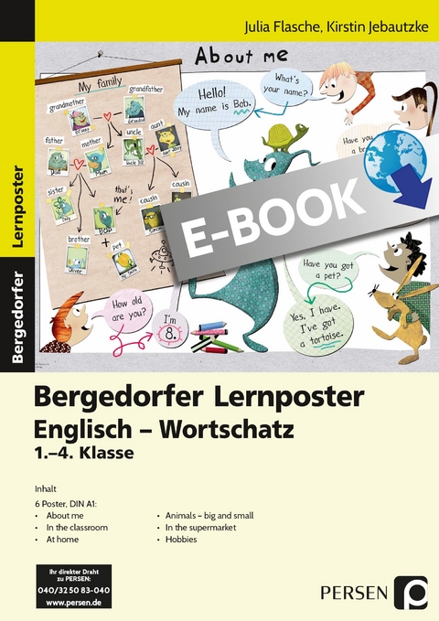 Lernposter Englisch - Wortschatz - Julia Flasche, Kirstin Jebautz