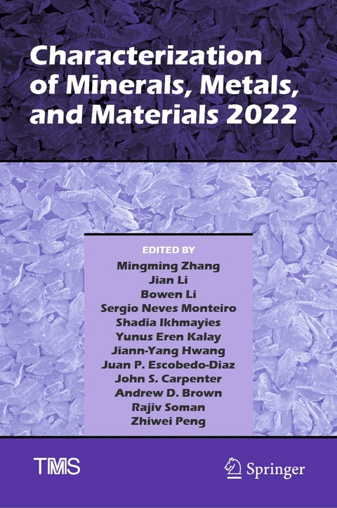 Characterization of Minerals, Metals, and Materials 2022 - 