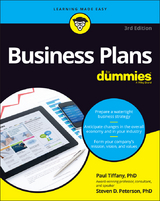 Business Plans For Dummies - Paul Tiffany, Steven D. Peterson