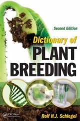 Dictionary of Plant Breeding - Schlegel, Rolf H. J.