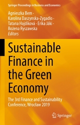 Sustainable Finance in the Green Economy - 