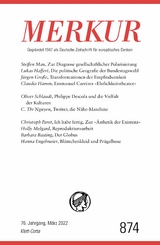 MERKUR Gegründet 1947 als Deutsche Zeitschrift für europäisches Denken - 3/2022 - 