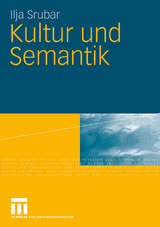 Kultur und Semantik - Ilja Srubar