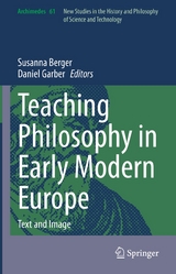 Teaching Philosophy in Early Modern Europe - 