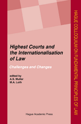 Highest Courts and the Internationalisation of Law - 