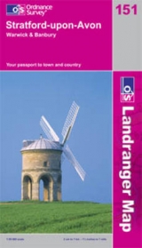 Stratford-upon-Avon, Warwick and Banbury - Ordnance Survey