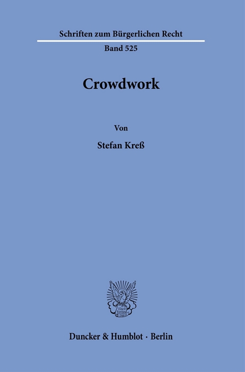 Crowdwork. -  Stefan Kreß