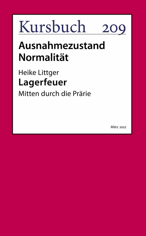 Lagerfeuer - Heike Littger