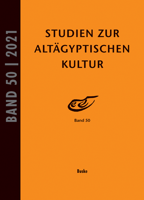 Studien zur Altägyptischen Kultur Band 50 - 