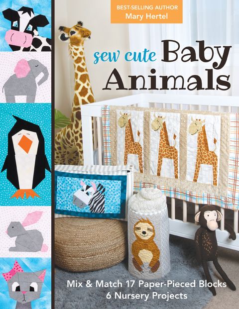 Sew Cute Baby Animals -  Mary Hertel