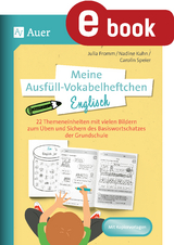 Meine Ausfüll-Vokabelheftchen Englisch - Julia Fromm, Nadine Kuhn, Carolin Speier