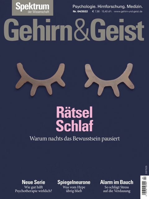 Gehirn&Geist 4/22 - Rätsel Schlaf