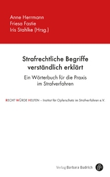 Strafrechtliche Begriffe verständlich erklärt - 