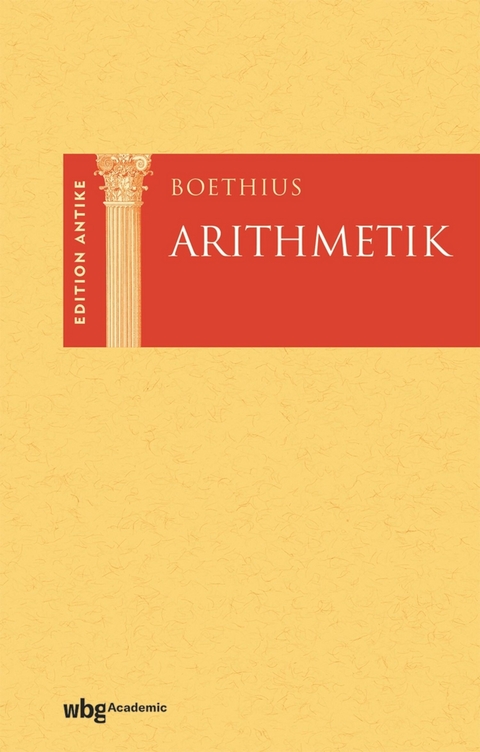 Arithmetik - Anicius Manlius Severinus Boethius