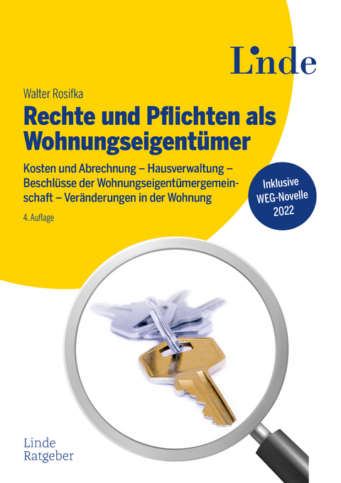 Rechte und Pflichten als Wohnungseigentümer -  Walter Rosifka