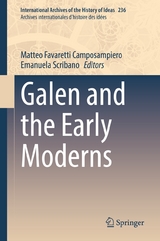 Galen and the Early Moderns - 