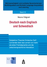 Deutsch nach Englisch und Schwedisch - Noora Vidgren