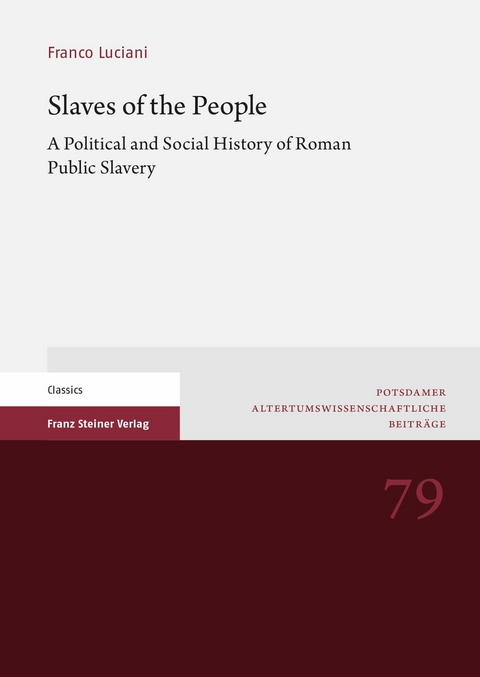 Slaves of the People -  Franco Luciani