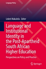 Language and Institutional Identity in the Post-Apartheid South African Higher Education - 