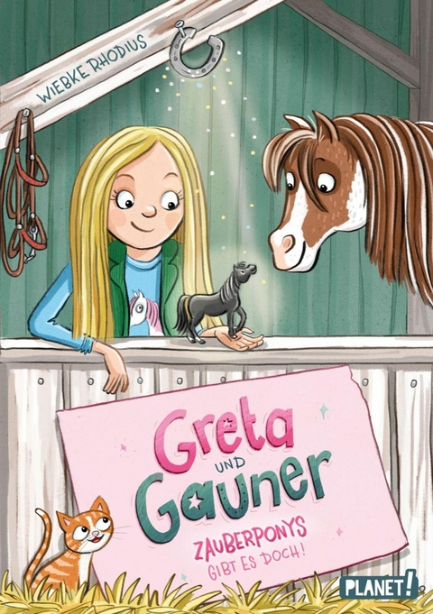 Greta und Gauner 1: Zauberponys gibt es doch! -  Wiebke Rhodius