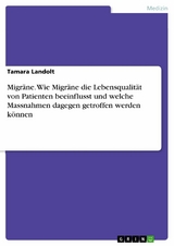 Migräne. Wie Migräne die Lebensqualität von Patienten beeinflusst und welche Massnahmen dagegen getroffen werden können - Tamara Landolt