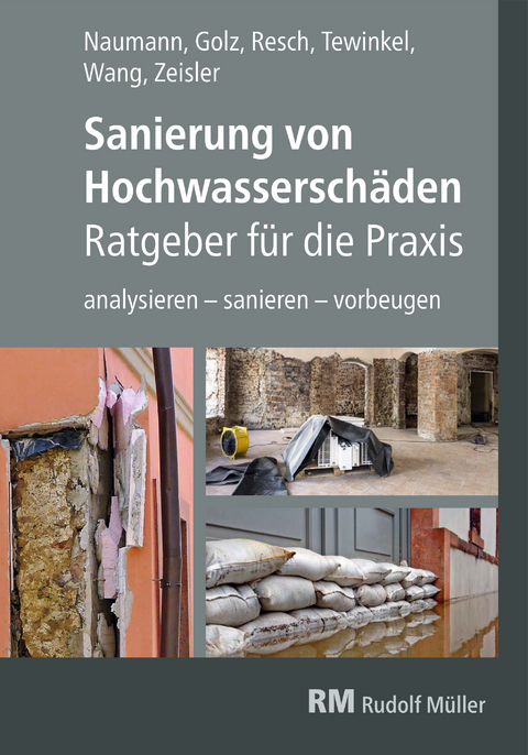 Sanierung von Hochwasserschäden - Ratgeber für die Praxis - E-Book (PDF) -  Sebastian Golz,  Thomas Naumann,  Michael Resch,  Michael Schäfer,  Mingyi Wang,  Peter Zeisler