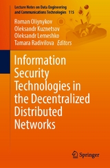 Information Security Technologies in the Decentralized Distributed Networks - 