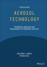 Aerosol Technology - William C. Hinds, Yifang Zhu