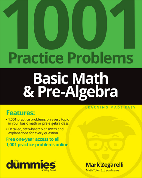 Basic Math & Pre-Algebra -  Mark Zegarelli