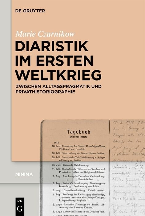 Diaristik im Ersten Weltkrieg -  Marie Czarnikow