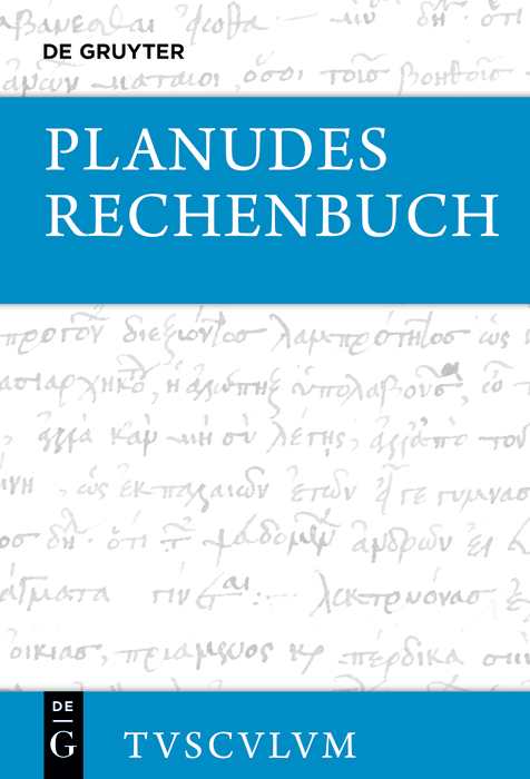 Rechenbuch -  Planudes