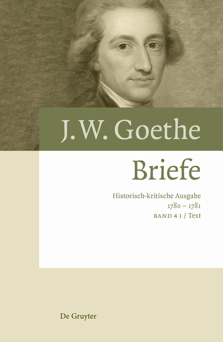 Briefe 1780 – 1781 - 