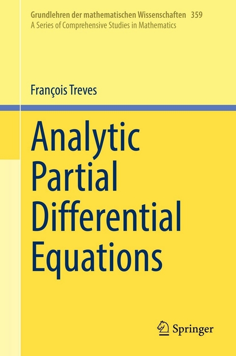 Analytic Partial Differential Equations - François Treves