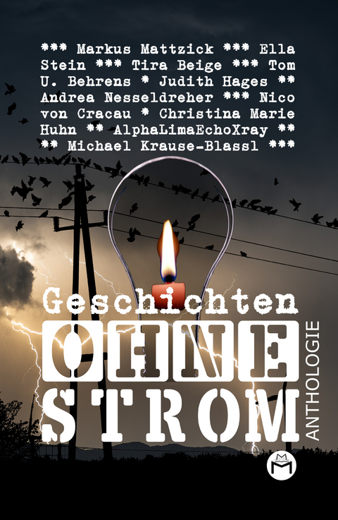 Geschichten Ohne Strom - Anthologie - Markus Mattzick,  AlphaLimaEchoXray, Andrea Nesseldreher, Christina Marie Huhn, Ella Stein, Judith Hages, Michael Krause-Blassl, Nico von Cracau, Tira Beige, Tom U. Behrens