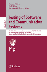 Testing of Software and Communication Systems - 