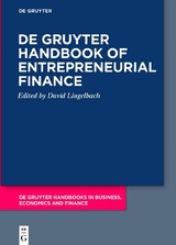 De Gruyter Handbook of Entrepreneurial Finance - 