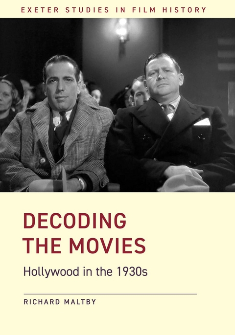 Decoding the Movies - Flinders University Prof. Richard (Matthew Flinders Distinguished Emeritus Professor of Screen Studies  South Australia) Maltby