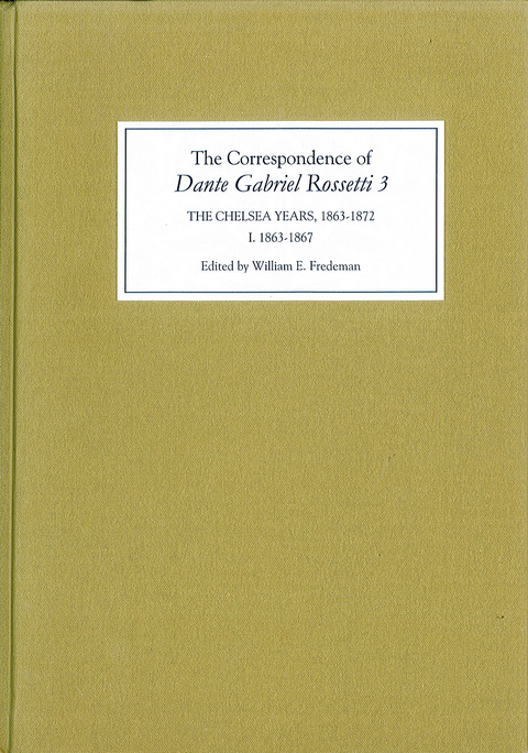 The Correspondence of Dante Gabriel Rossetti 3 - 