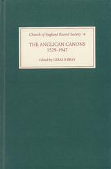 Anglican Canons, 1529-1947 - 